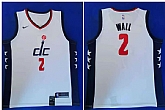 Wizards 2 John Wall White 2019-20 City Edition Nike Swingman Jersey,baseball caps,new era cap wholesale,wholesale hats